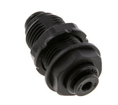 4mm Steckverschraubung POM NBR Bulkhead [2 Stück]