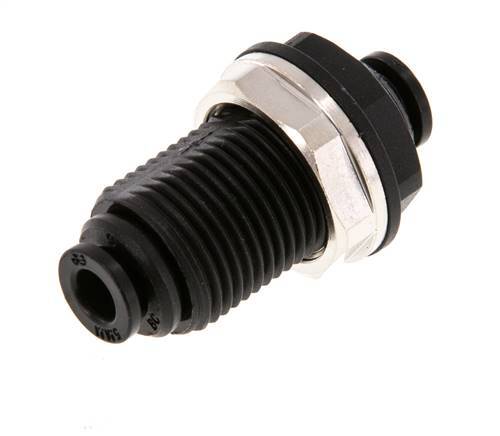 5mm Einsteckfitting POM NBR Bulkhead [2 Stück]