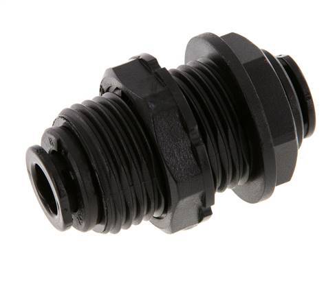 8mm Steckverschraubung POM NBR Bulkhead [2 Stück]