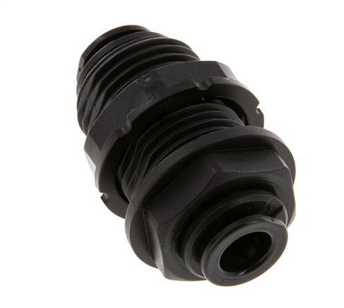 8mm Steckverschraubung POM NBR Bulkhead [2 Stück]