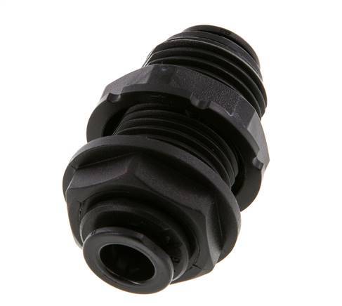 8mm Steckverschraubung POM NBR Bulkhead [2 Stück]