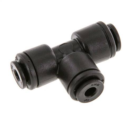 4mm T-Stück Einsteckverschraubung POM NBR FDA [2 Stück]