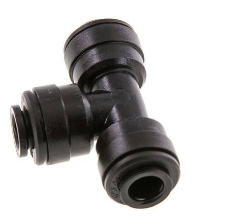 6mm T-Stück Einsteckverschraubung POM NBR FDA [2 Stück]