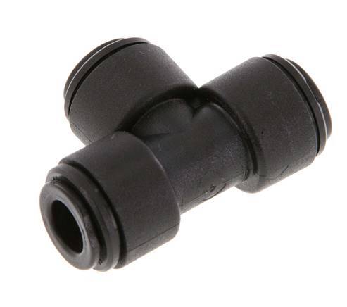 8mm T-Stück Einsteckverschraubung POM NBR FDA [2 Stück]