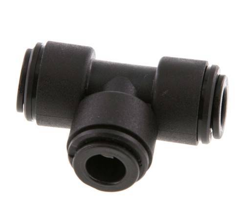 8mm T-Stück Einsteckverschraubung POM NBR FDA [2 Stück]
