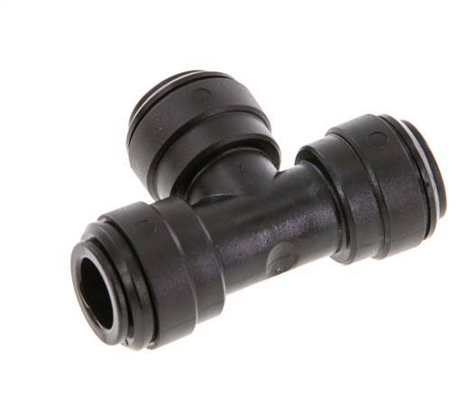 10mm T-Stück Einsteckverschraubung POM NBR FDA [2 Stück]