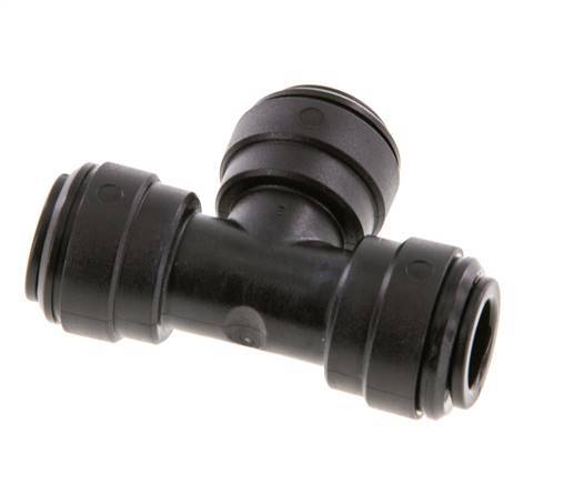 10mm T-Stück Einsteckverschraubung POM NBR FDA [2 Stück]