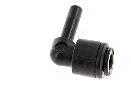 5mm x 5mm 90deg Elbow Push-in Fitting with Plug-in POM NBR [2 Pieces]