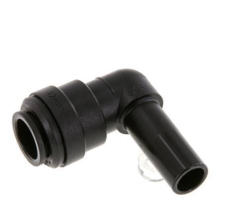 12mm x 12mm 90Grad Winkel-Steckverschraubung mit Stecker POM NBR [2 Stück]