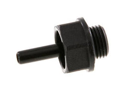 4mm x G1/8'' Steckverschraubung mit Außengewinde POM NBR [5 Stück]