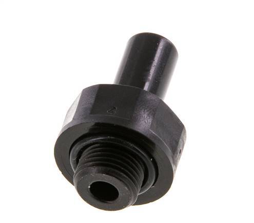 8mm x G1/8'' Steckverschraubung mit Außengewinde POM NBR [5 Stück]