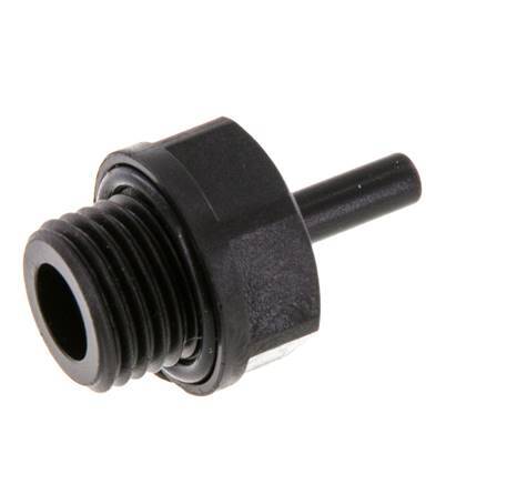 4mm x G1/4'' Steckverschraubung mit Außengewinde POM NBR [5 Stück]