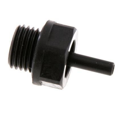 4mm x G1/4'' Steckverschraubung mit Außengewinde POM NBR [5 Stück]