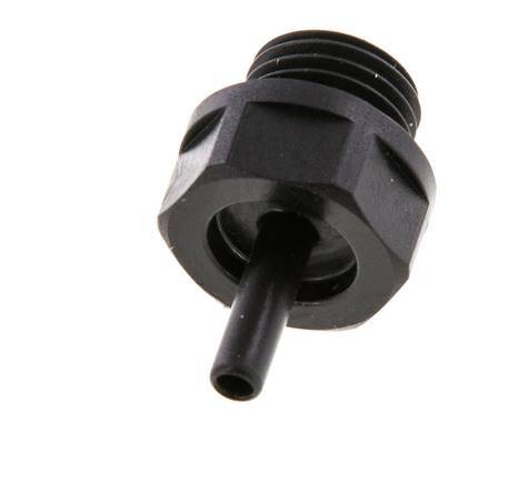 4mm x G1/4'' Steckverschraubung mit Außengewinde POM NBR [5 Stück]