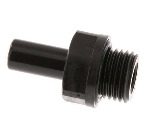 8mm x G1/4'' Steckverschraubung mit Außengewinde POM NBR [5 Stück]
