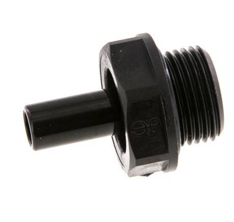8mm x G3/8'' Steckverschraubung mit Außengewinde POM NBR [5 Stück]