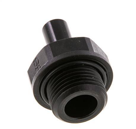 8mm x G3/8'' Steckverschraubung mit Außengewinde POM NBR [5 Stück]