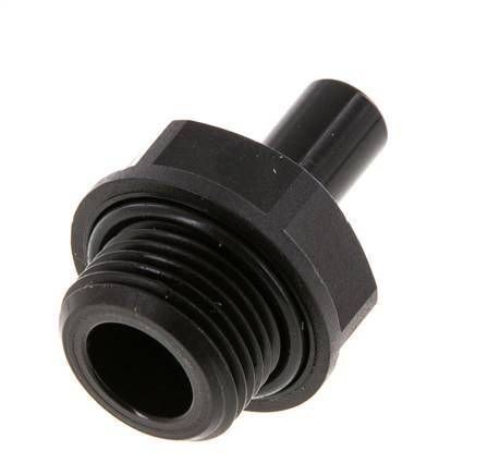 8mm x G3/8'' Steckverschraubung mit Außengewinde POM NBR [5 Stück]