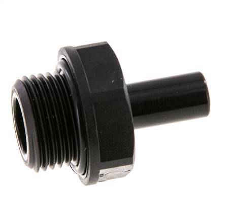 8mm x G3/8'' Steckverschraubung mit Außengewinde POM NBR [5 Stück]