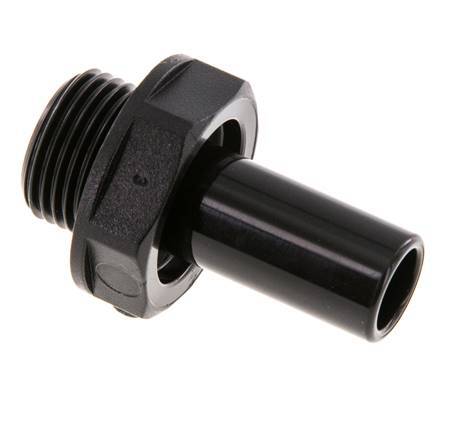 12mm x G3/8'' Steckverschraubung mit Außengewinde POM NBR [5 Stück]