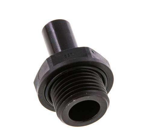 12mm x G1/2'' Steckverschraubung mit Außengewinde POM NBR [2 Stück]