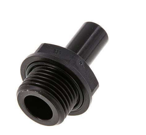 12mm x G1/2'' Steckverschraubung mit Außengewinde POM NBR [2 Stück]
