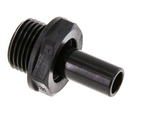 12mm x G1/2'' Steckverschraubung mit Außengewinde POM NBR [2 Stück]