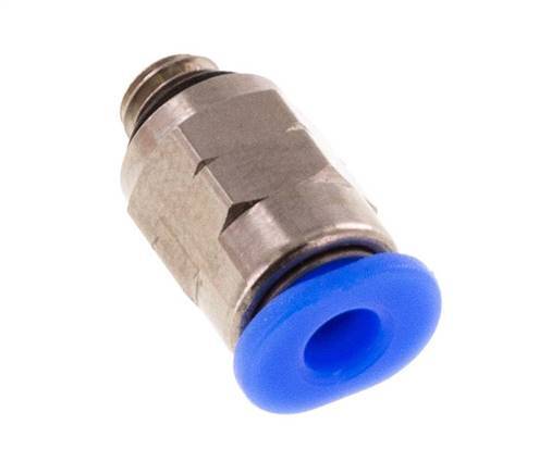 1/8'' x UNF 10-32 Push-in Fitting Brass/PBT NBR [5 Pieces]