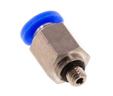 5/32'' x UNF 10-32 Einsteckverschraubung Messing/PBT NBR [5 Stück]