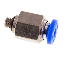 5/32'' x UNF 10-32 Einsteckverschraubung Messing/PBT NBR [5 Stück]