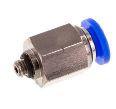 1/4'' x UNF 10-32 Einsteckverschraubung Messing/PBT NBR [5 Stück]