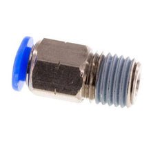 1/8'' x 1/16'' NPT-Steckverschraubung mit Außengewinde Messing/PBT NBR [5 Stück]