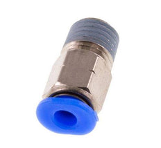 1/8'' x 1/16'' NPT-Steckverschraubung mit Außengewinde Messing/PBT NBR [5 Stück]