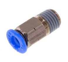 5/32'' x 1/16'' NPT-Steckverschraubung mit Außengewinde Messing/PBT NBR [5 Stück]