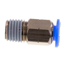 5/32'' x 1/16'' NPT-Steckverschraubung mit Außengewinde Messing/PBT NBR [5 Stück]