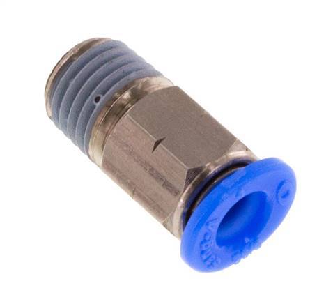 5/32'' x 1/16'' NPT-Steckverschraubung mit Außengewinde Messing/PBT NBR [5 Stück]
