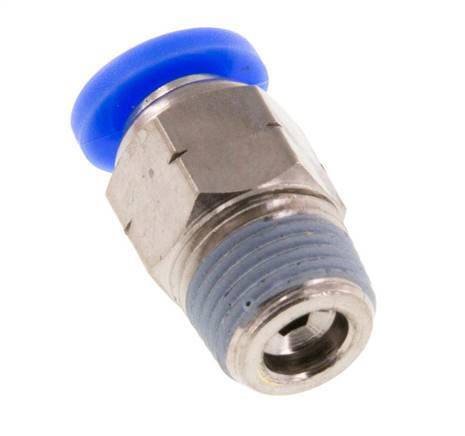 5/32'' x 1/8'' NPT Steckverschraubung mit Außengewinde Messing/PBT NBR [5 Stück]