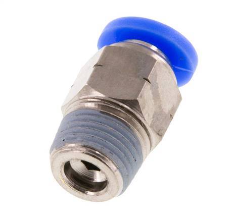 5/32'' x 1/8'' NPT Steckverschraubung mit Außengewinde Messing/PBT NBR [5 Stück]