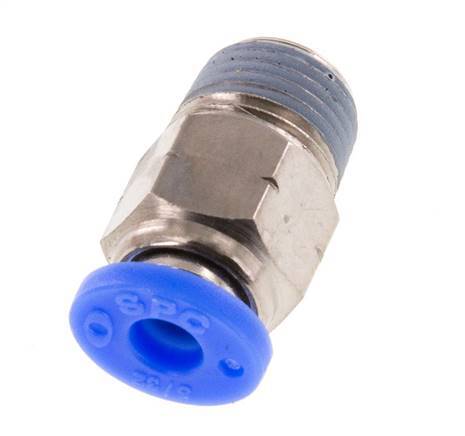 5/32'' x 1/8'' NPT Steckverschraubung mit Außengewinde Messing/PBT NBR [5 Stück]