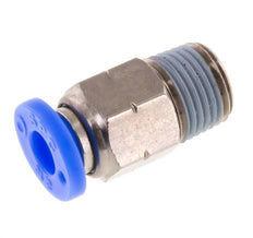 3/16'' x 1/8'' NPT Push-in Fitting with Male Threads Brass/PBT NBR [5 Pieces]