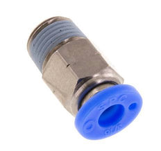 3/16'' x 1/8'' NPT Push-in Fitting with Male Threads Brass/PBT NBR [5 Pieces]