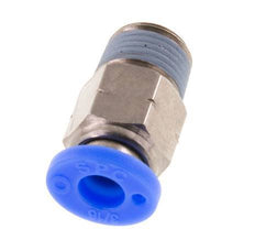 3/16'' x 1/8'' NPT Steckverschraubung mit Außengewinde Messing/PBT NBR [5 Stück]