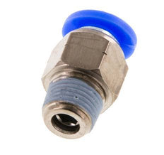 1/4'' x 1/8'' NPT Steckverschraubung mit Außengewinde Messing/PBT NBR [5 Stück]