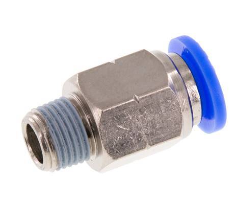 5/16'' x 1/8'' NPT Steckverschraubung mit Außengewinde Messing/PBT NBR [5 Stück]