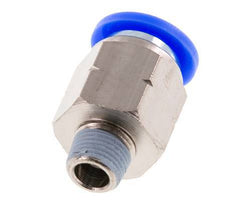 3/8'' x 1/8'' NPT-Steckverschraubung mit Außengewinde Messing/PBT NBR [2 Stück]