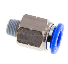 3/8'' x 1/8'' NPT-Steckverschraubung mit Außengewinde Messing/PBT NBR [2 Stück]