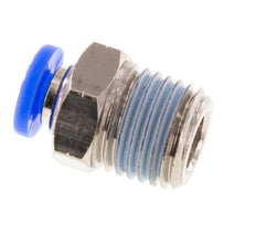 5/32'' x 1/4'' NPT Push-in Fitting with Male Threads Brass/PBT NBR [5 Pieces]