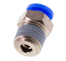 3/16'' x 1/4'' NPT Steckverschraubung mit Außengewinde Messing/PBT NBR [5 Stück]