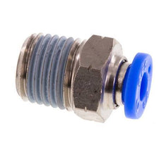 3/16'' x 1/4'' NPT Steckverschraubung mit Außengewinde Messing/PBT NBR [5 Stück]