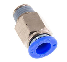 3/8'' x 1/4'' NPT Steckverschraubung mit Außengewinde Messing/PBT NBR [2 Stück]